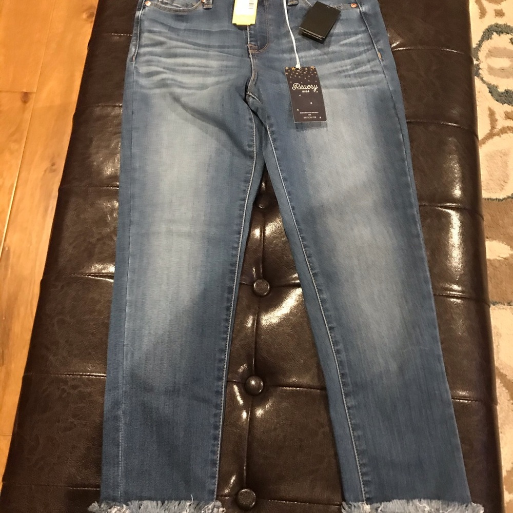 Mid-Rise Ankle Skinny Jeans Size 12